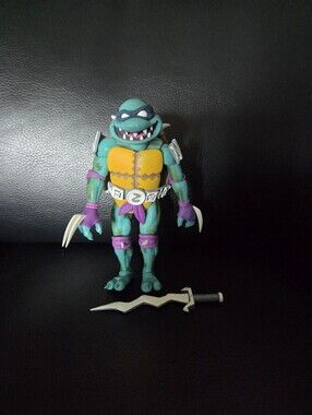 NECA Teenage Mutant Ninja Turtles Slash action figure from Turtles in Time